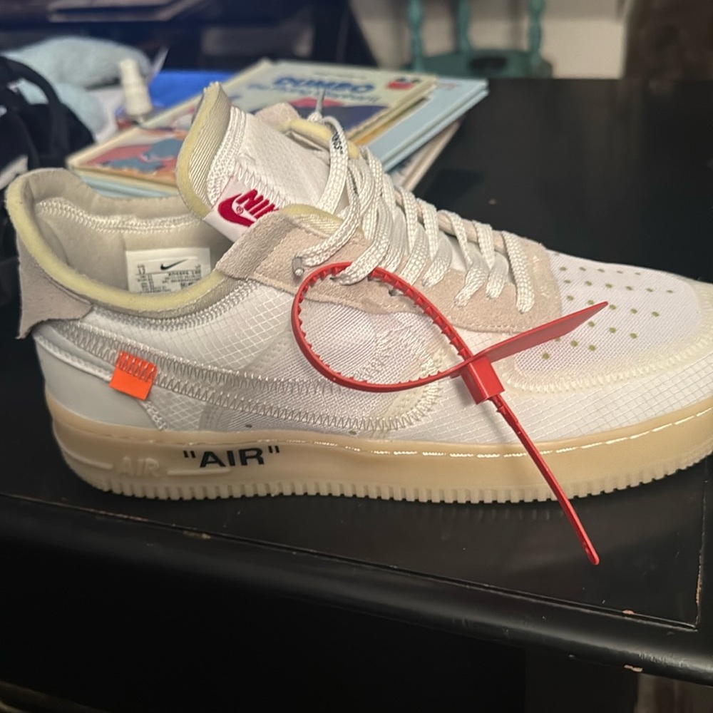 Off white af1 “the ten” size 12. Used barely but no box